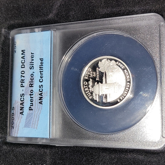 Set of 6 2009 Silver Territory Quarters. Graded PR70. HIGHEST GRADE POSSIBLE. - Picture 4 of 11